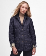 Beadnell Polarquilt Navy Jacket - 10